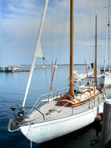 At the dock, Old Harbor, Block Island, RI Concordia #5 Duende