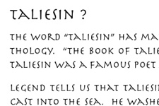 Taliesin- About Her Concordia #52 Taliesin